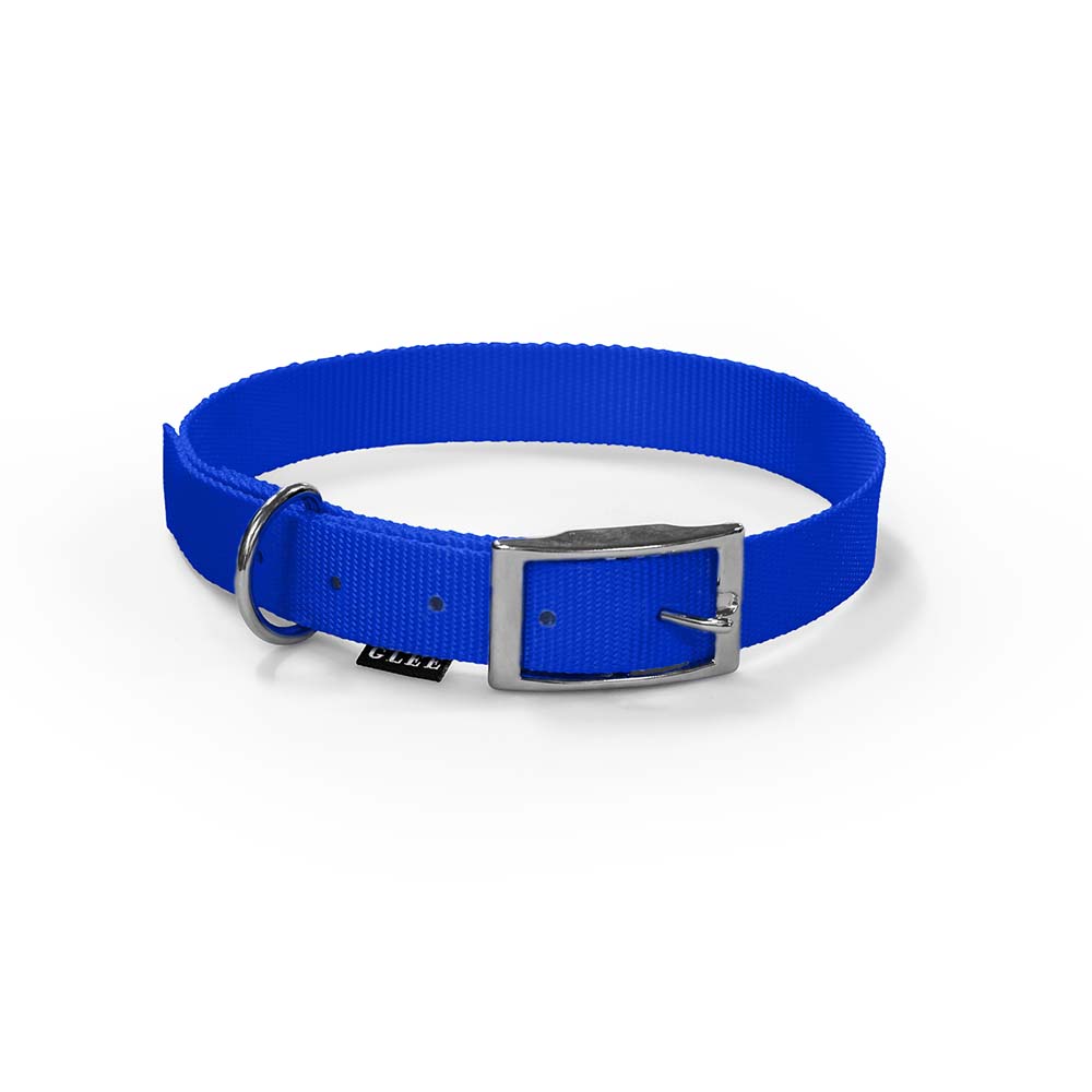 88630.jpg GLEE COLLAR WITH DOUBLE WEBBING TAPE, BLUE XLARGE 38mmx66cm - Image 1