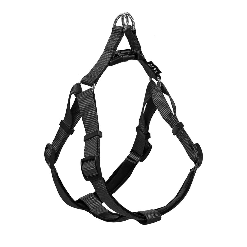 88785.jpg GLEE HARNESS WITH NEPRENE PADDING BLACK MEDIUM 20mmx56-66cm - Image 1