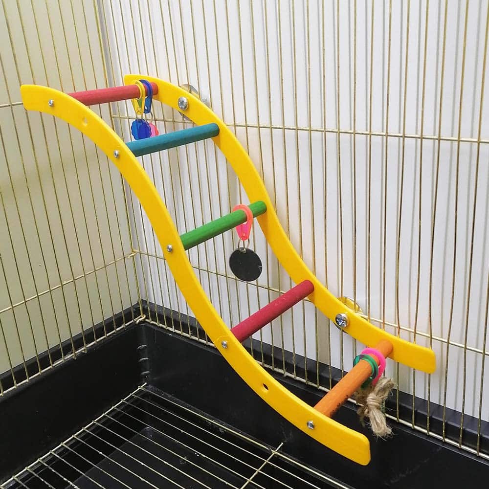 rtp593.jpg GLEE BIRD TOY STAIRS, INTERACTIVE TOYS 11x5x40cm - Image 1