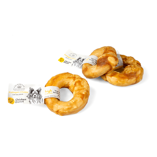 84409.jpg CELEBRATE COLLAGEN CHICKEN DONUT 15pcs 10cm - Image 1