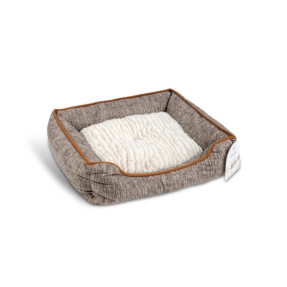 g88652.jpg GLEE RECTANGULAR SOFA WITH PATTERN, BROWN - Image 1