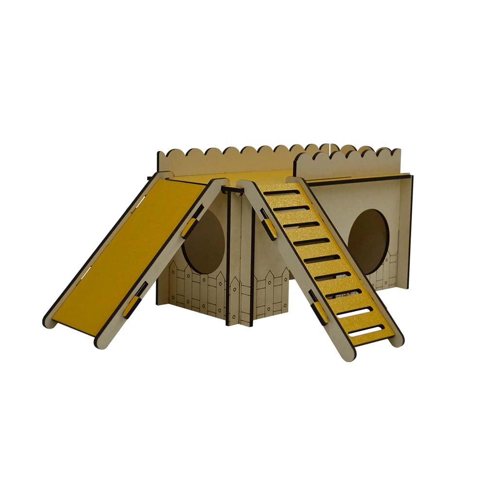 rtp638.jpg GLEE WOODEN HOUSE FOR RODENTS 29x18x11cm - Image 1