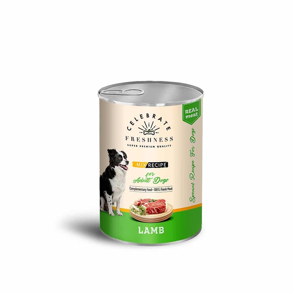 84505.jpg CELEBRATE DOG ADULT LAMB IN JELLY 24X400GR - Image 1