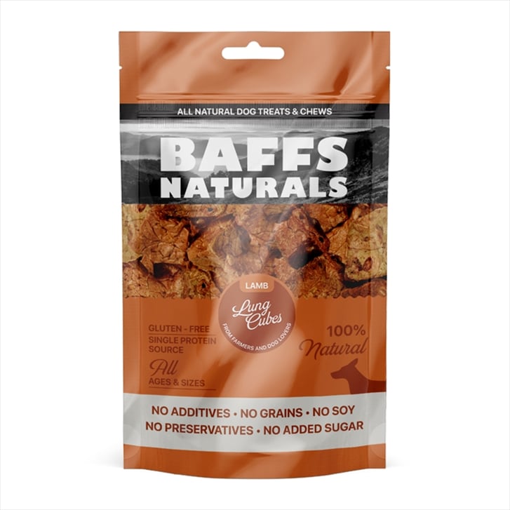 BF9919.jpg BAFFS LAMB LUNG CUBES 100gr - Image 1