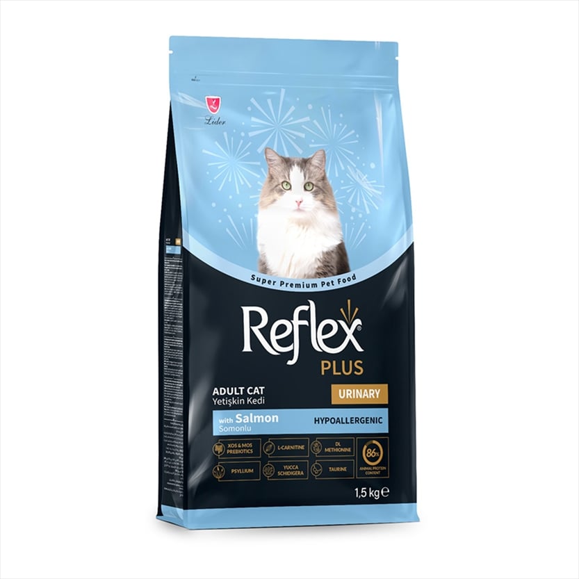 L11017.jpg REFLEX PLUS CAT URINARY SALMON 1,5kg - Image 1