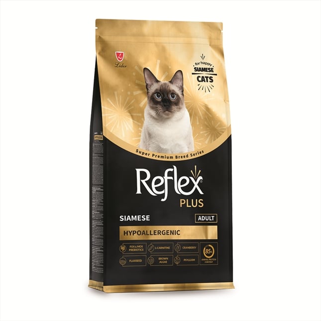 L14012.jpg REFLEX PLUS BREED SIAMESE ADULT CAT HYPOALLERGENIC 1,5kg - Image 1