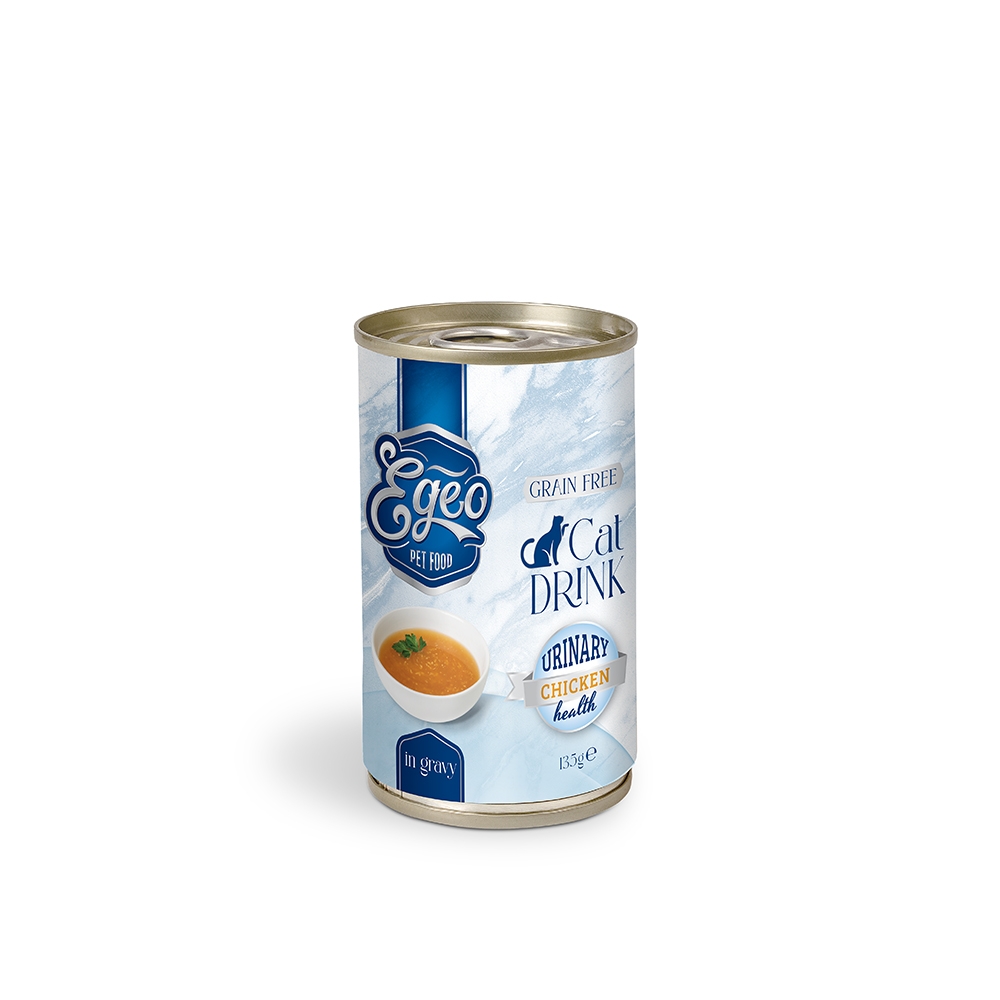 EG205.jpg EGEO CAT URINARY DRINK CHICKEN 135gr x 24 - Image 1