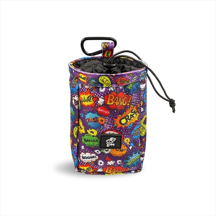 GL024.jpg GLEE TREAT BAGS PURPLE BOOM 13cm - Image 1
